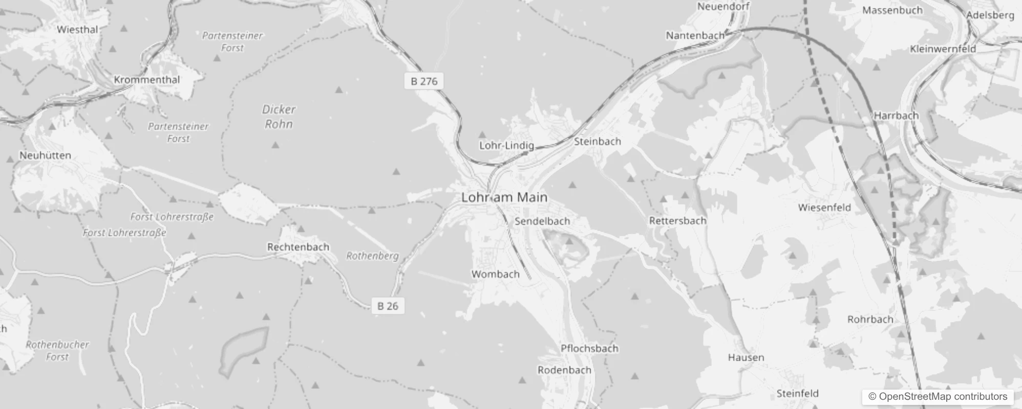 Bild von Stadtteile in Lohr a.Main