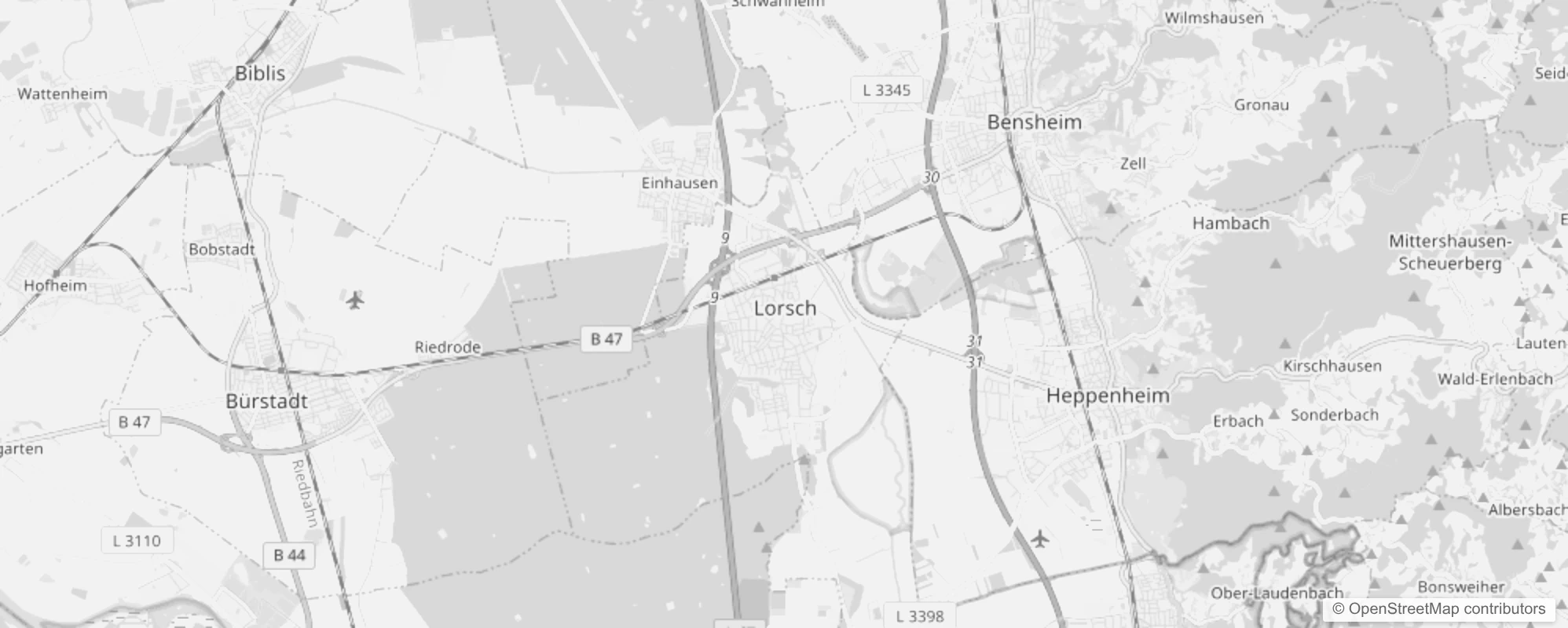 Bild von Stadtteile in Lorsch