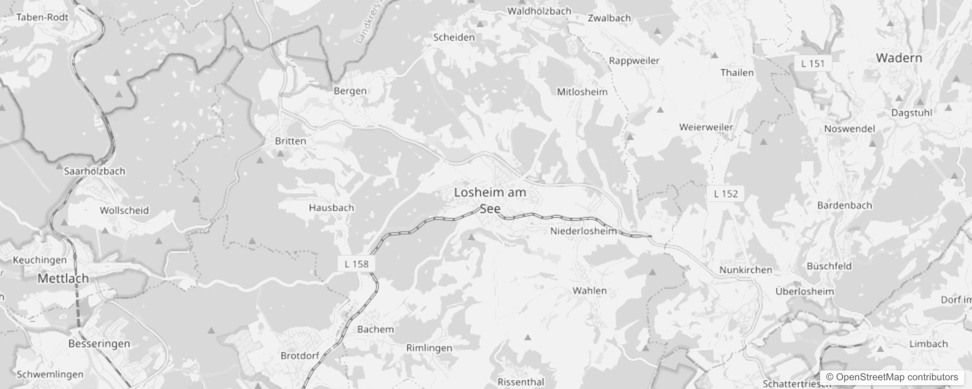 Bild von Stadtteile in Losheim am See