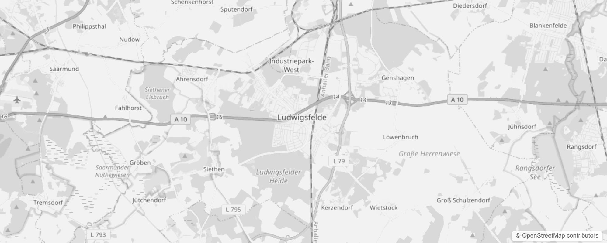 Bild von Stadtteile in Ludwigsfelde