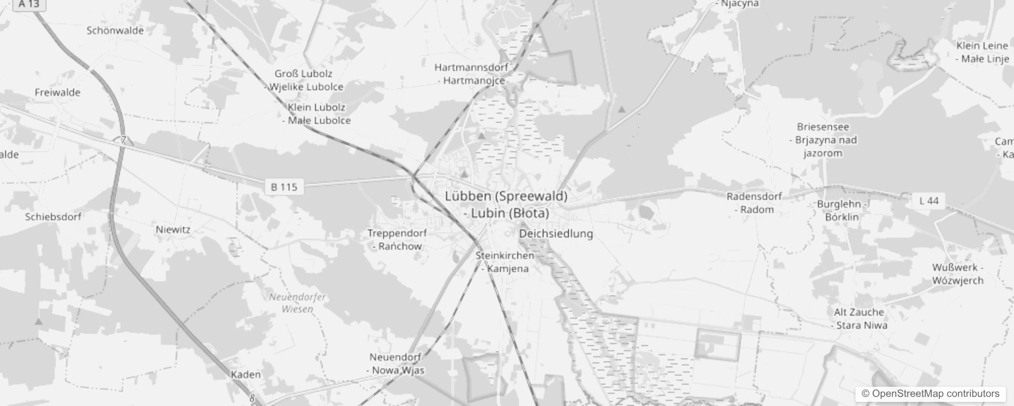 Bild von Stadtteile in Lübben (Spreewald)