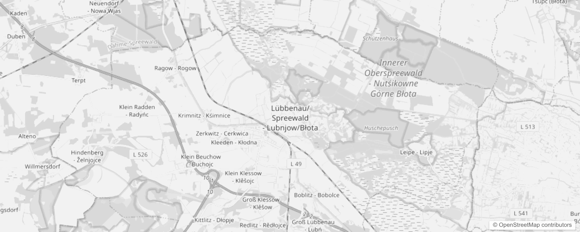 Bild von Stadtteile in Lübbenau/Spreewald