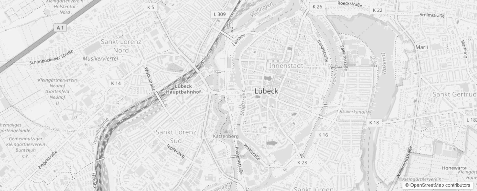 Bild von Lübeck Innenstadt