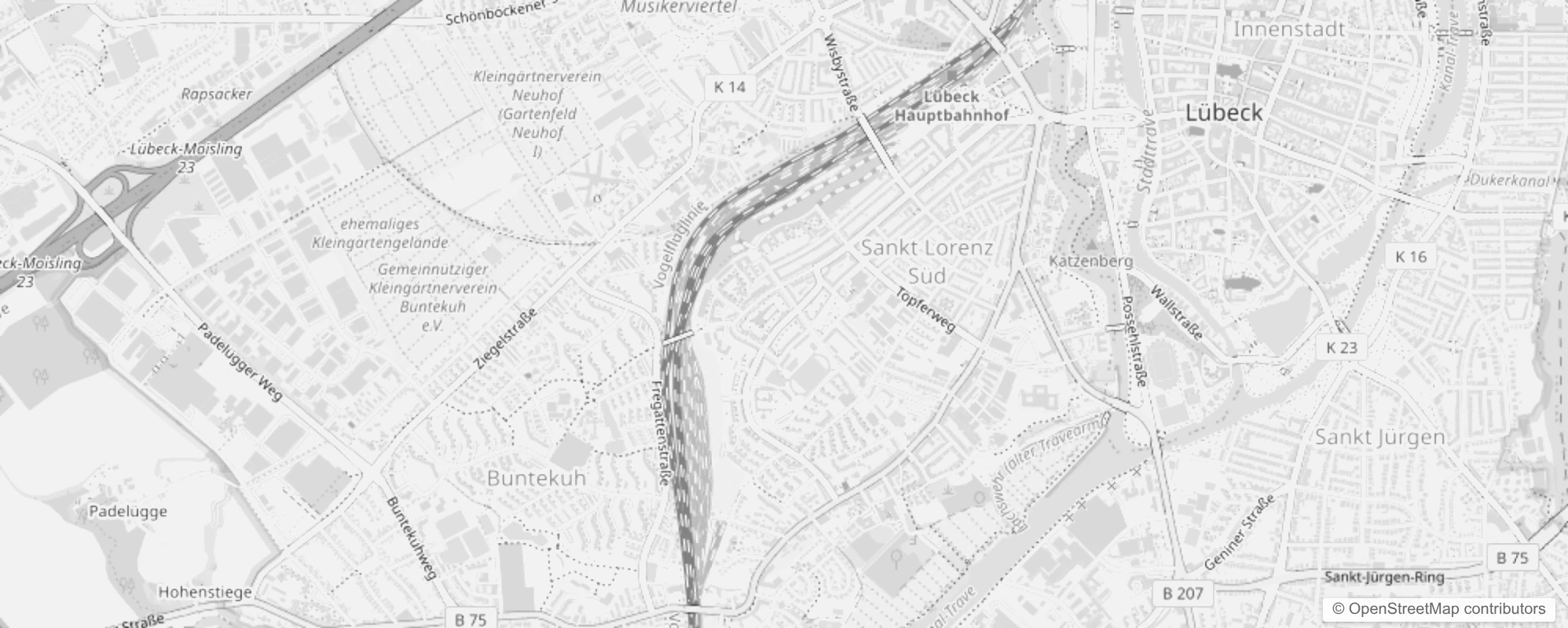 Bild von Lübeck Sankt Lorenz Süd