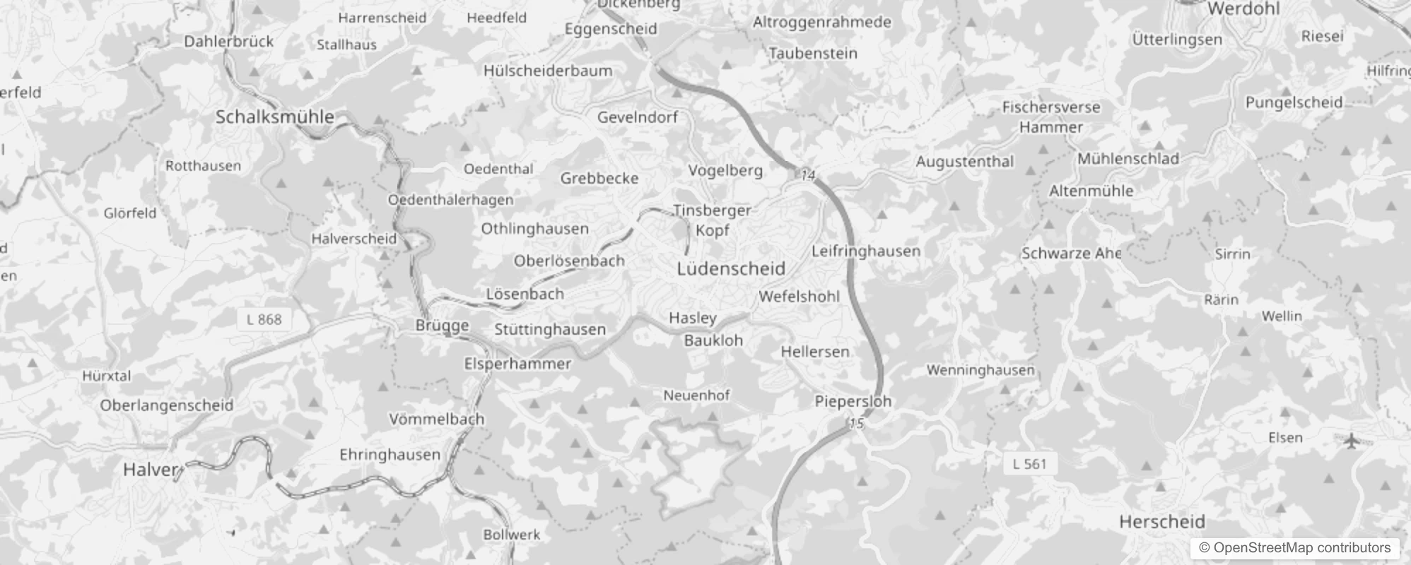 Bild von Stadtteile in Lüdenscheid