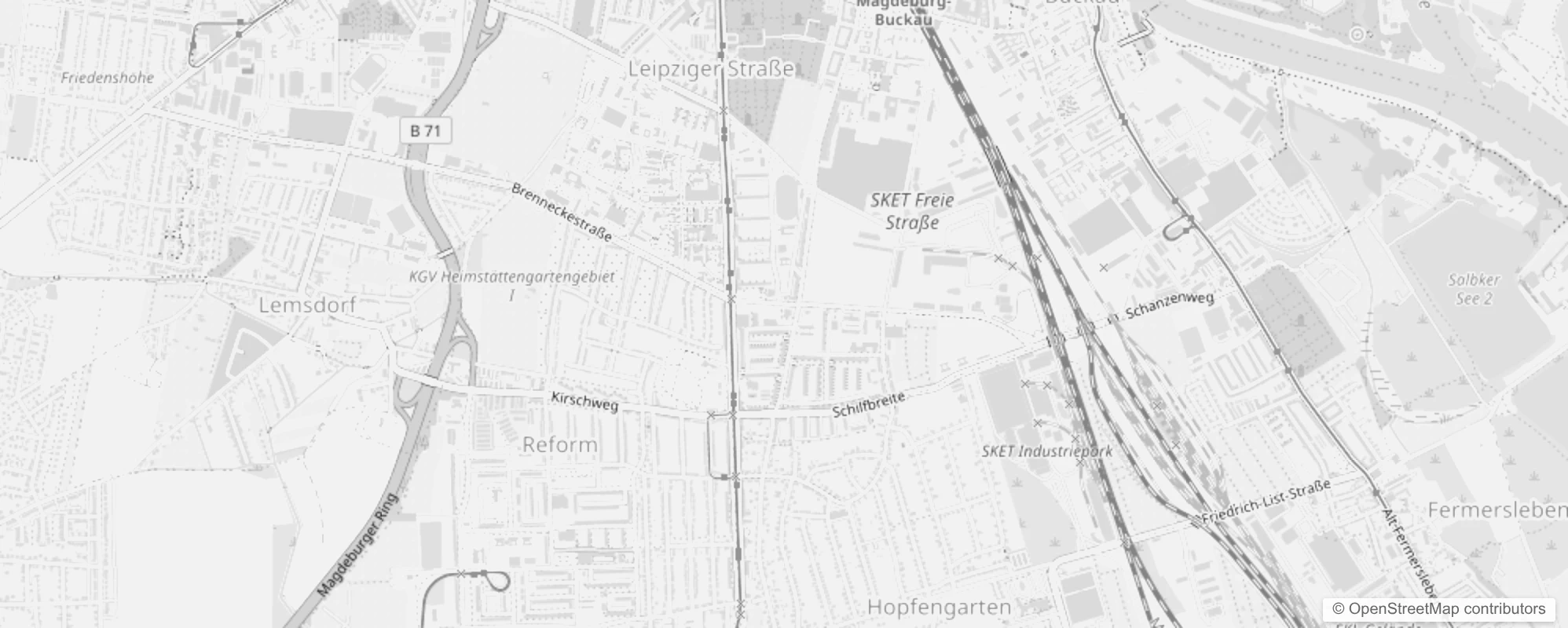 Bild von Magdeburg Leipziger Straße