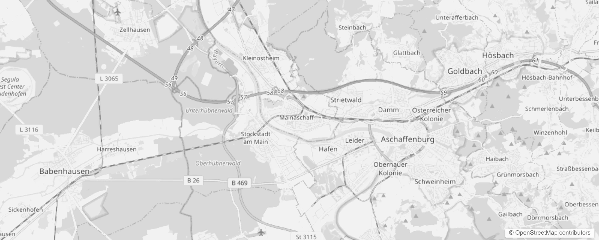 Bild von Stadtteile in Mainaschaff