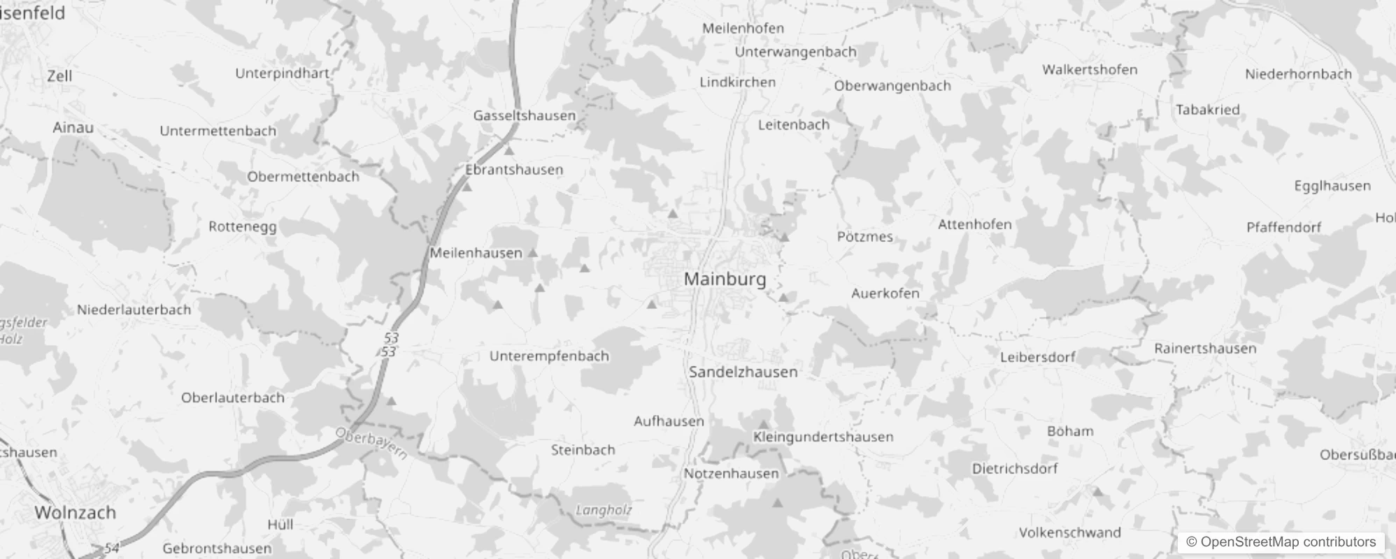 Bild von Stadtteile in Mainburg