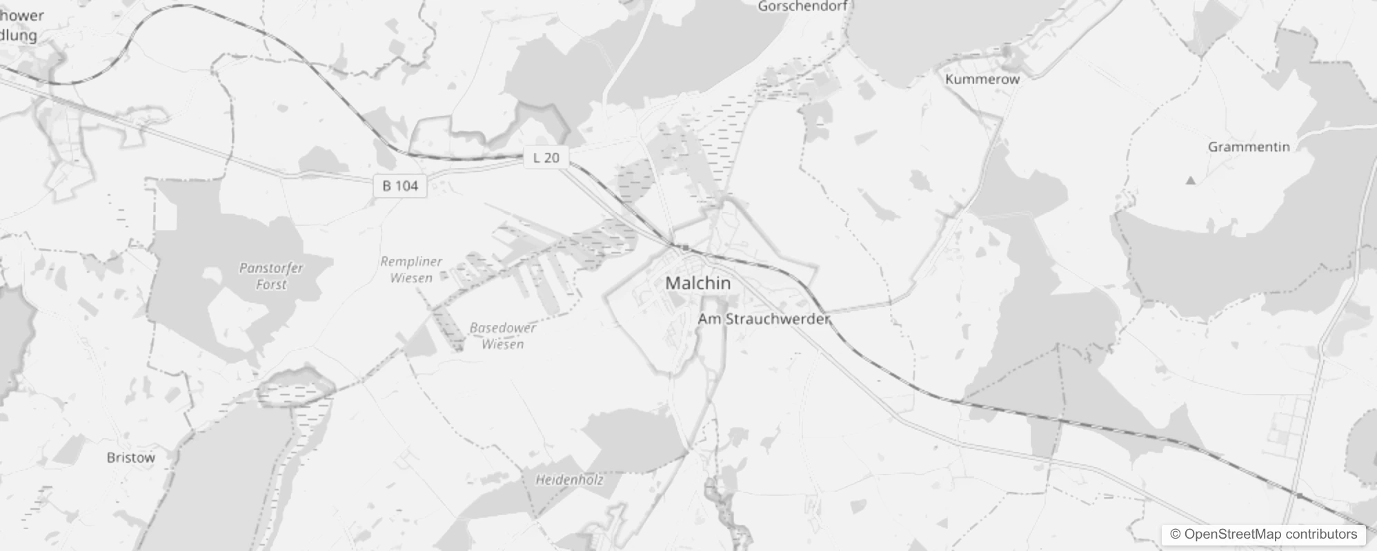 Bild von Stadtteile in Malchin