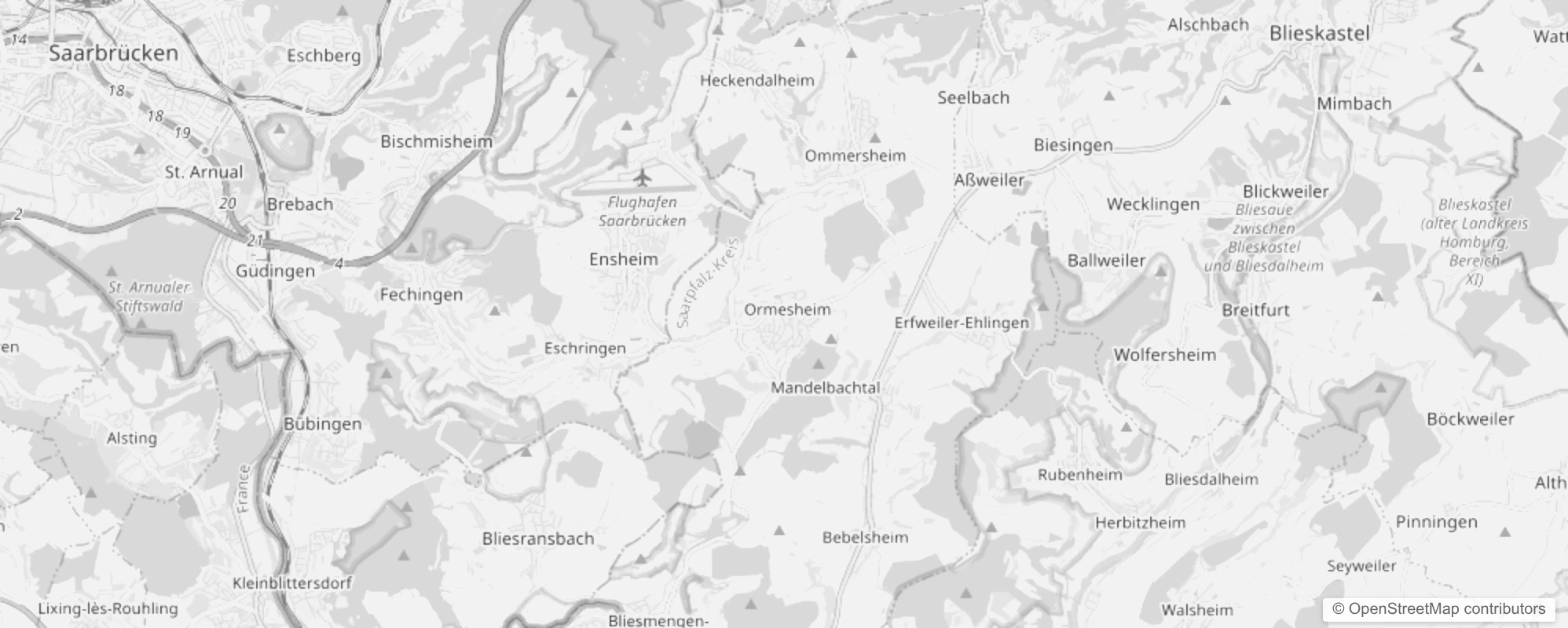 Bild von Stadtteile in Mandelbachtal