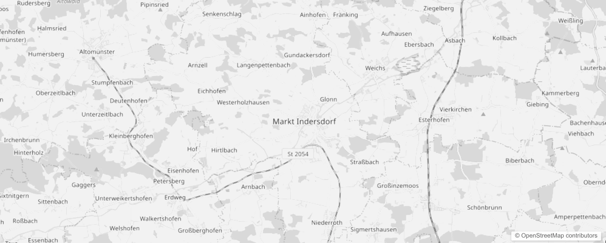 Bild von Stadtteile in Markt Indersdorf