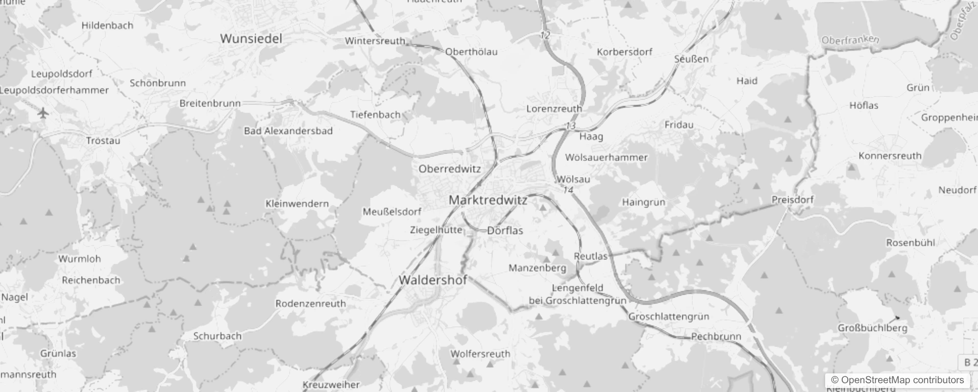 Bild von Stadtteile in Marktredwitz