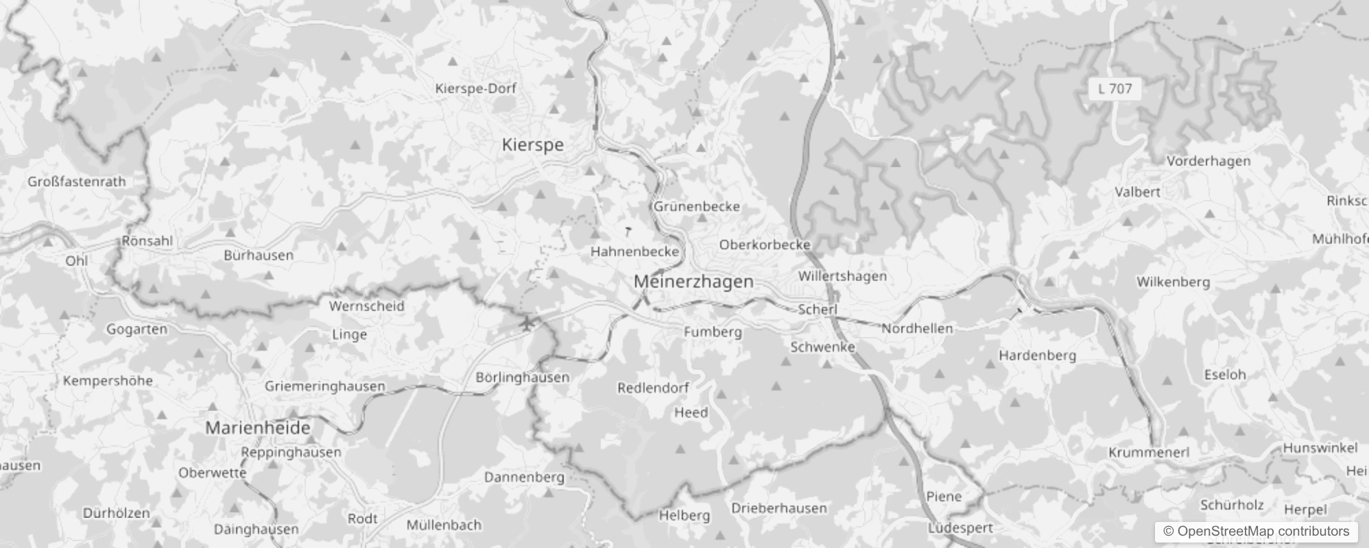 Bild von Stadtteile in Meinerzhagen