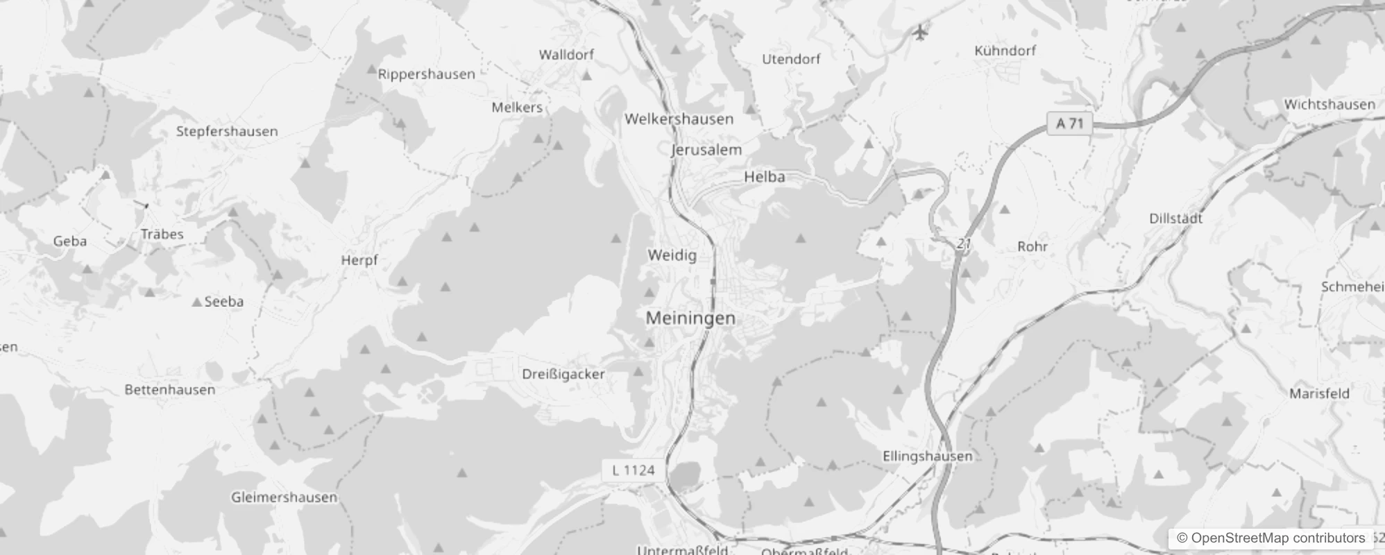 Bild von Stadtteile in Meiningen