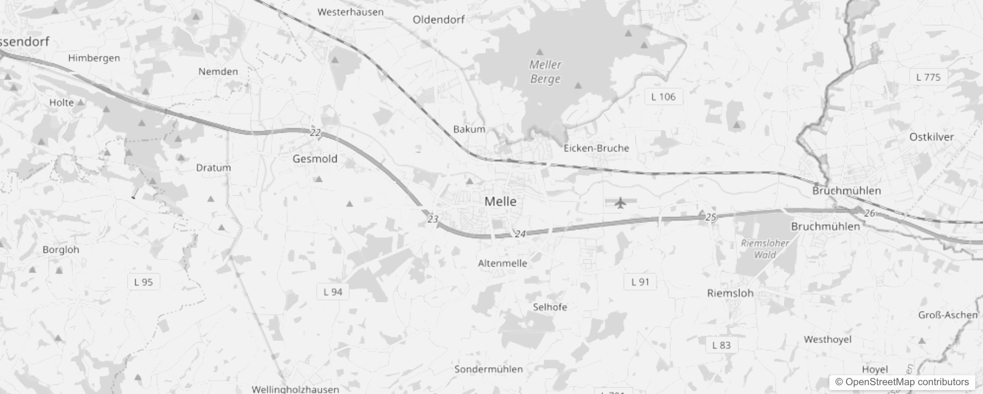 Bild von Stadtteile in Melle