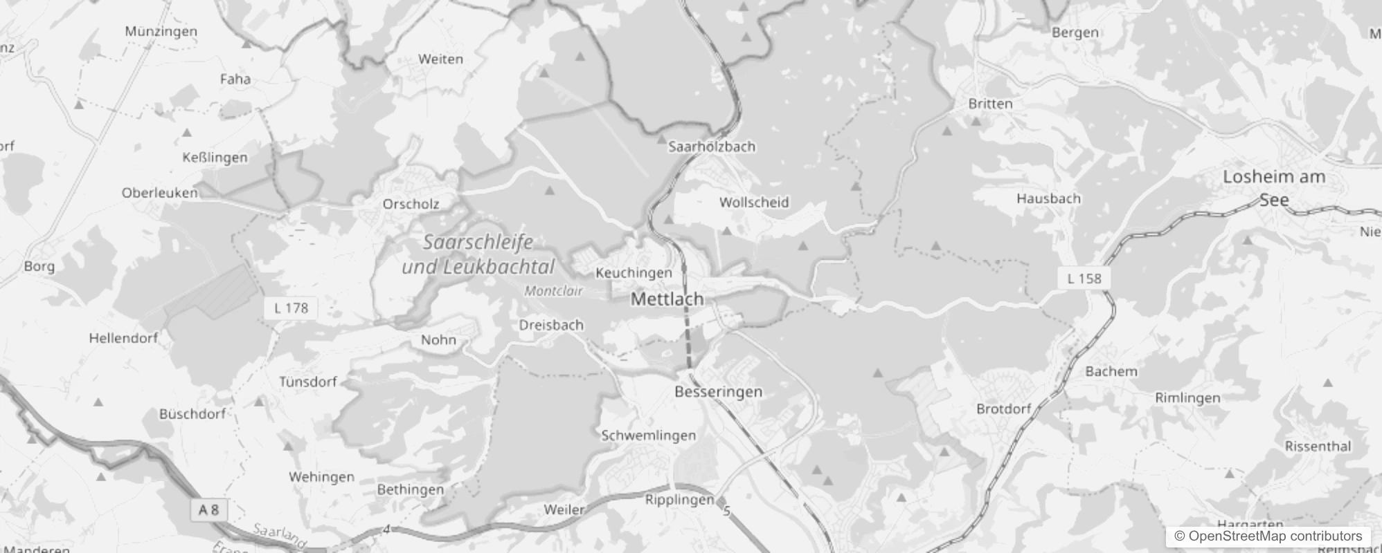 Bild von Stadtteile in Mettlach