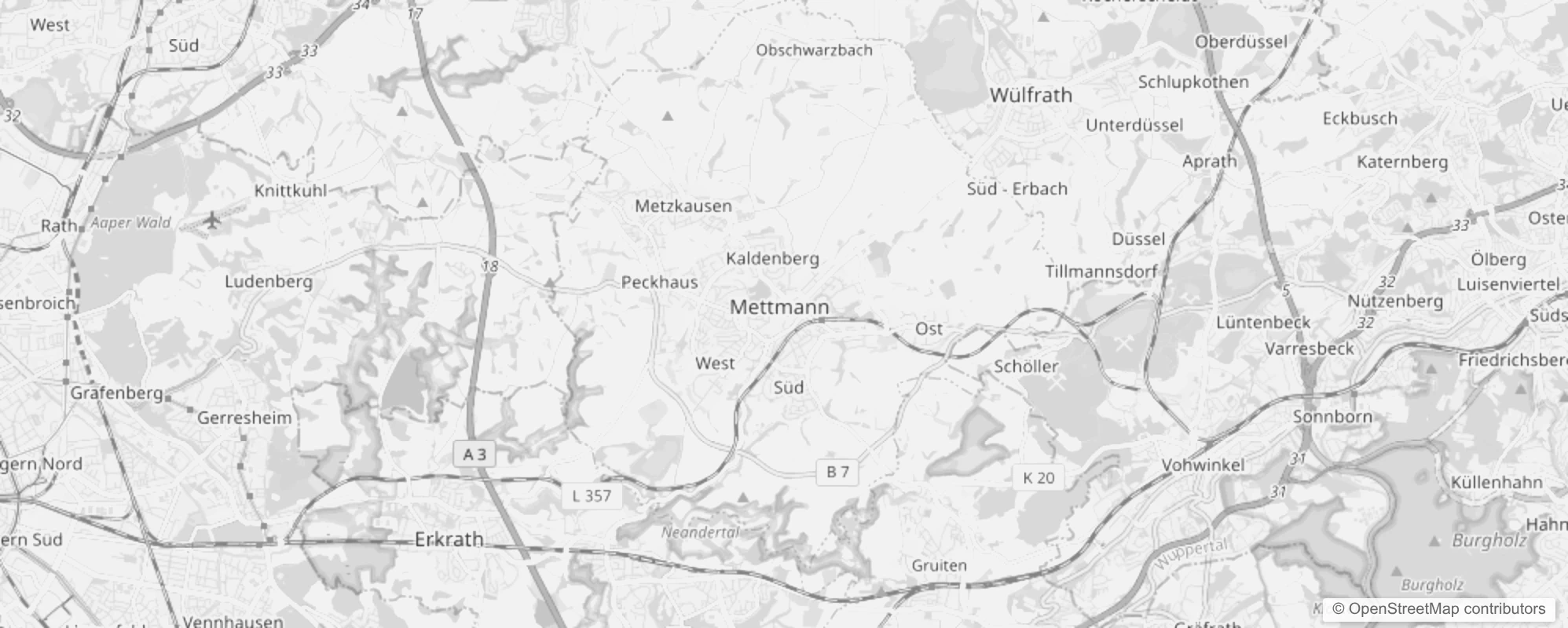 Bild von Stadtteile in Mettmann