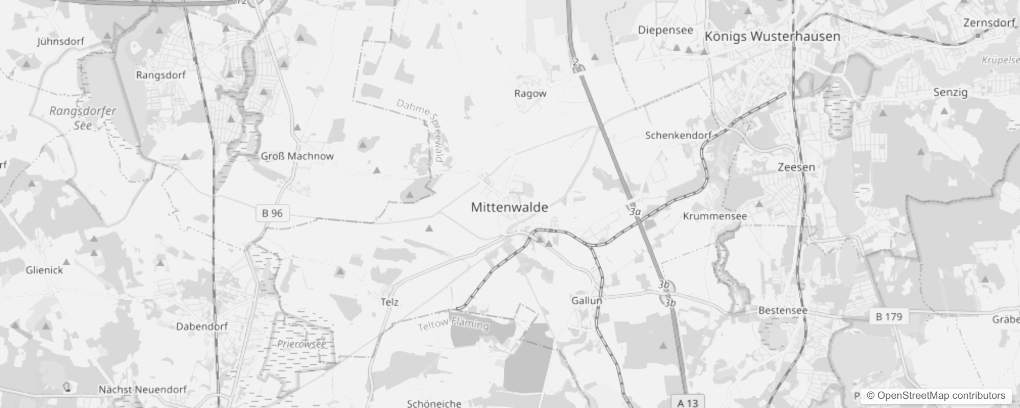 Bild von Stadtteile in Mittenwalde