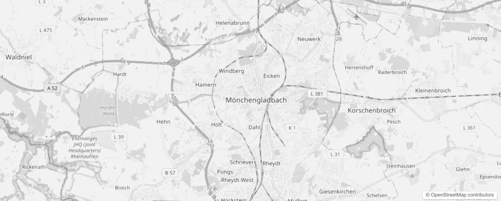 Bild von Stadtteile in Mönchengladbach