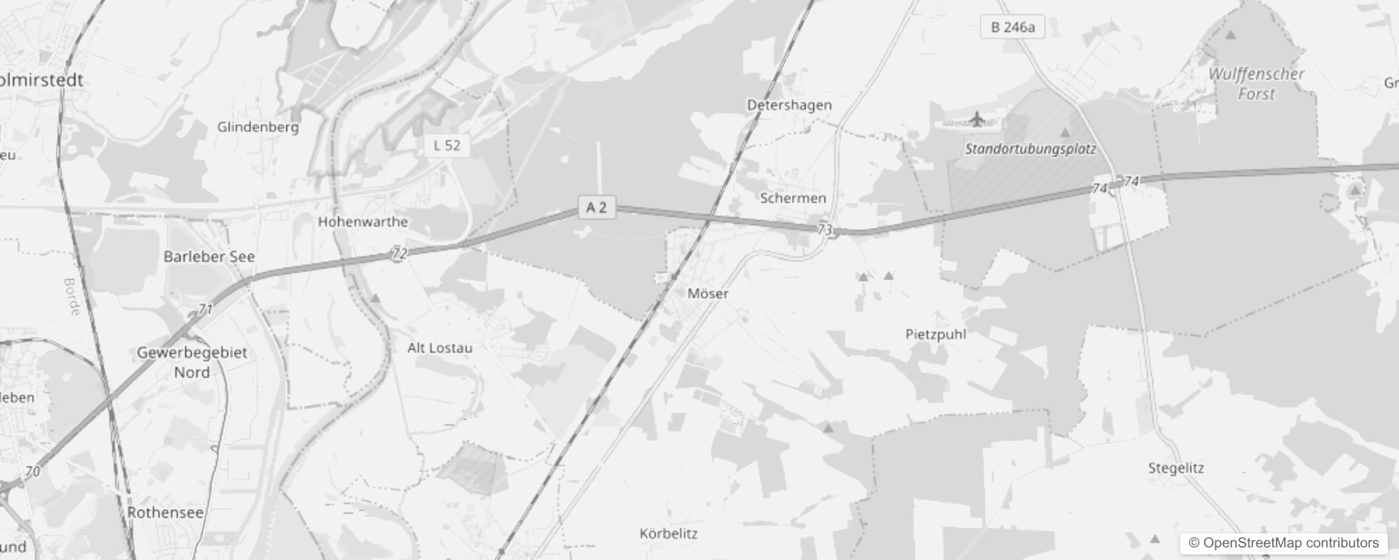 Bild von Stadtteile in Möser