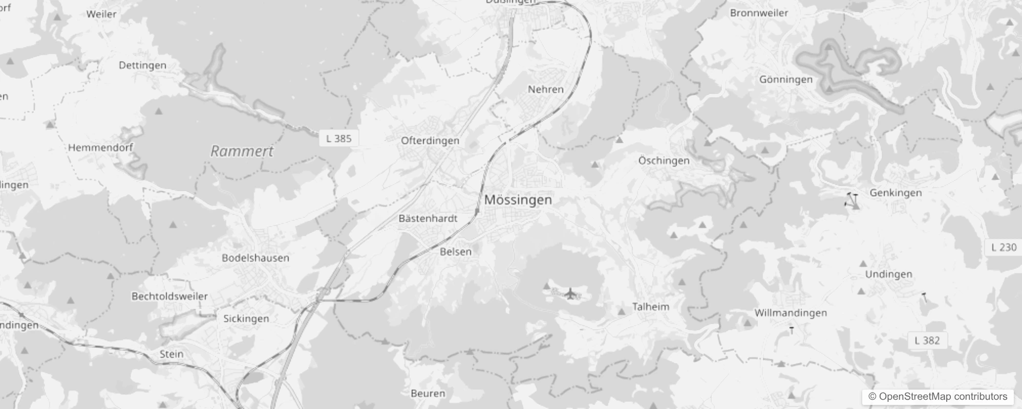Bild von Stadtteile in Mössingen