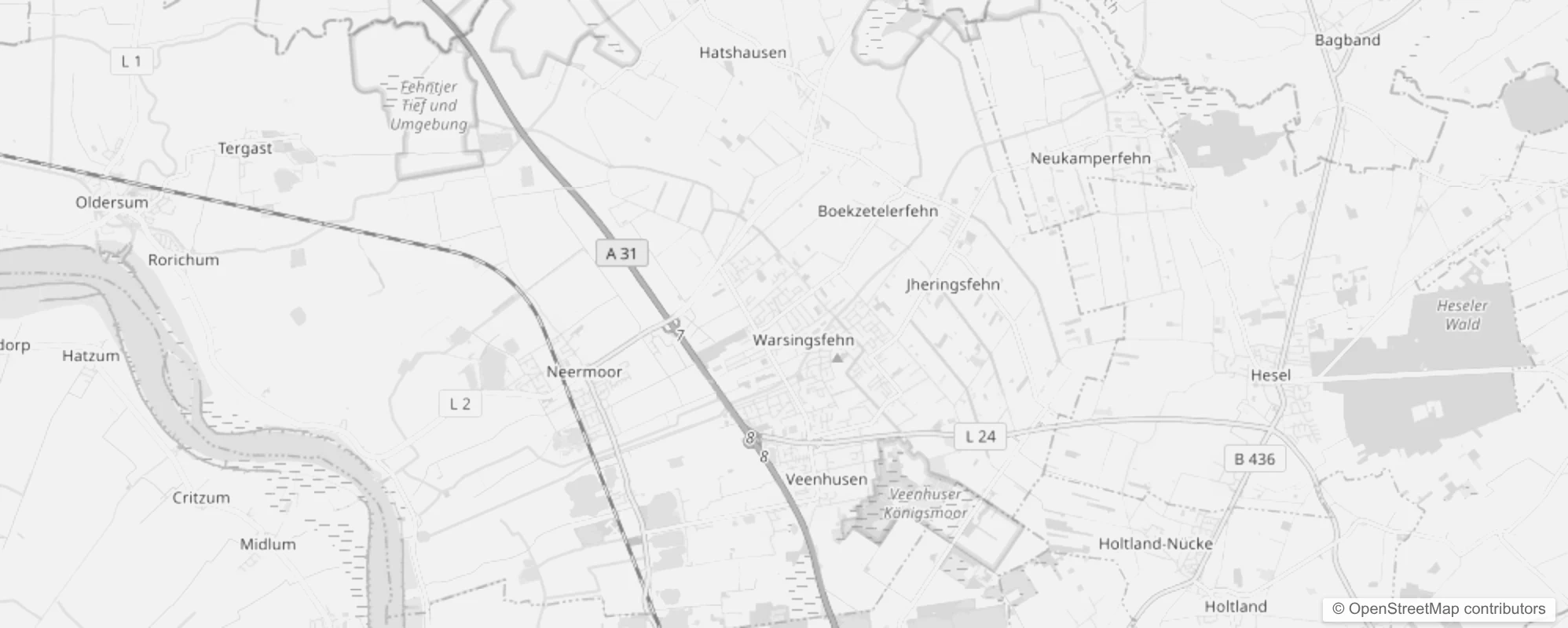Bild von Stadtteile in Moormerland