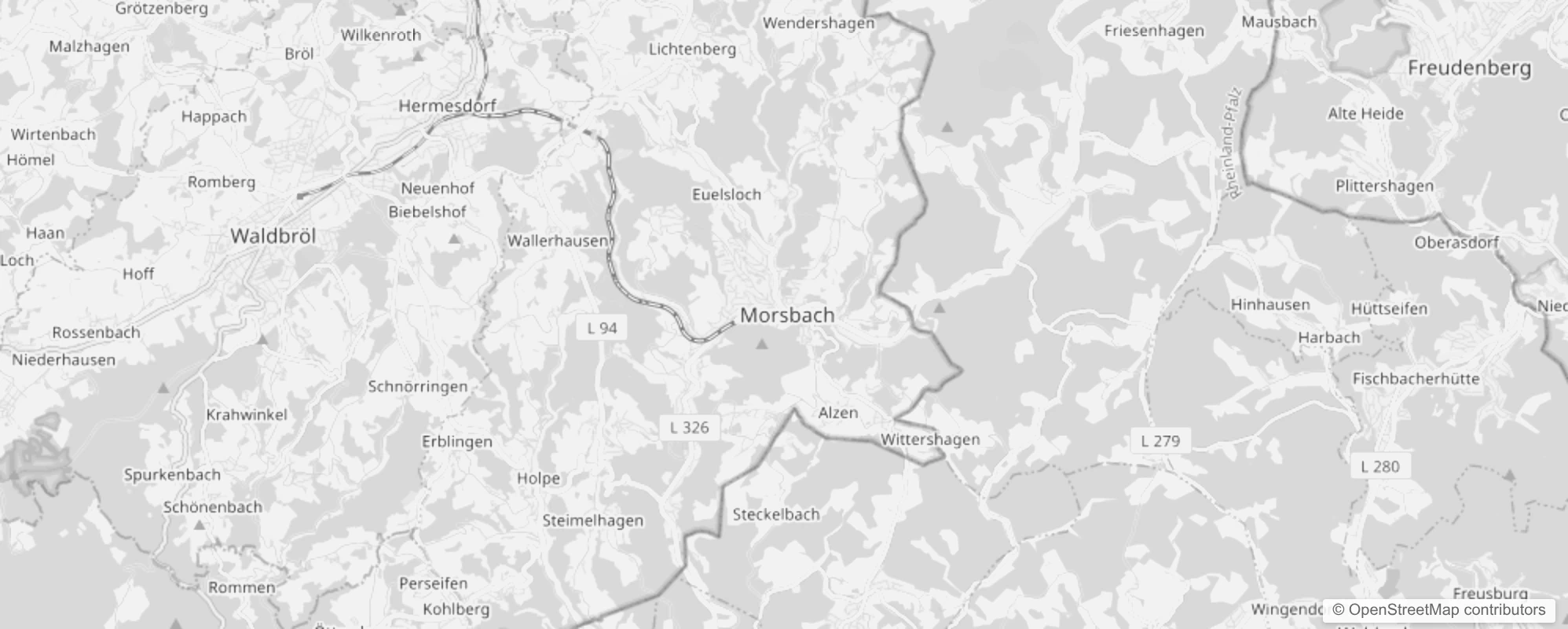 Bild von Stadtteile in Morsbach