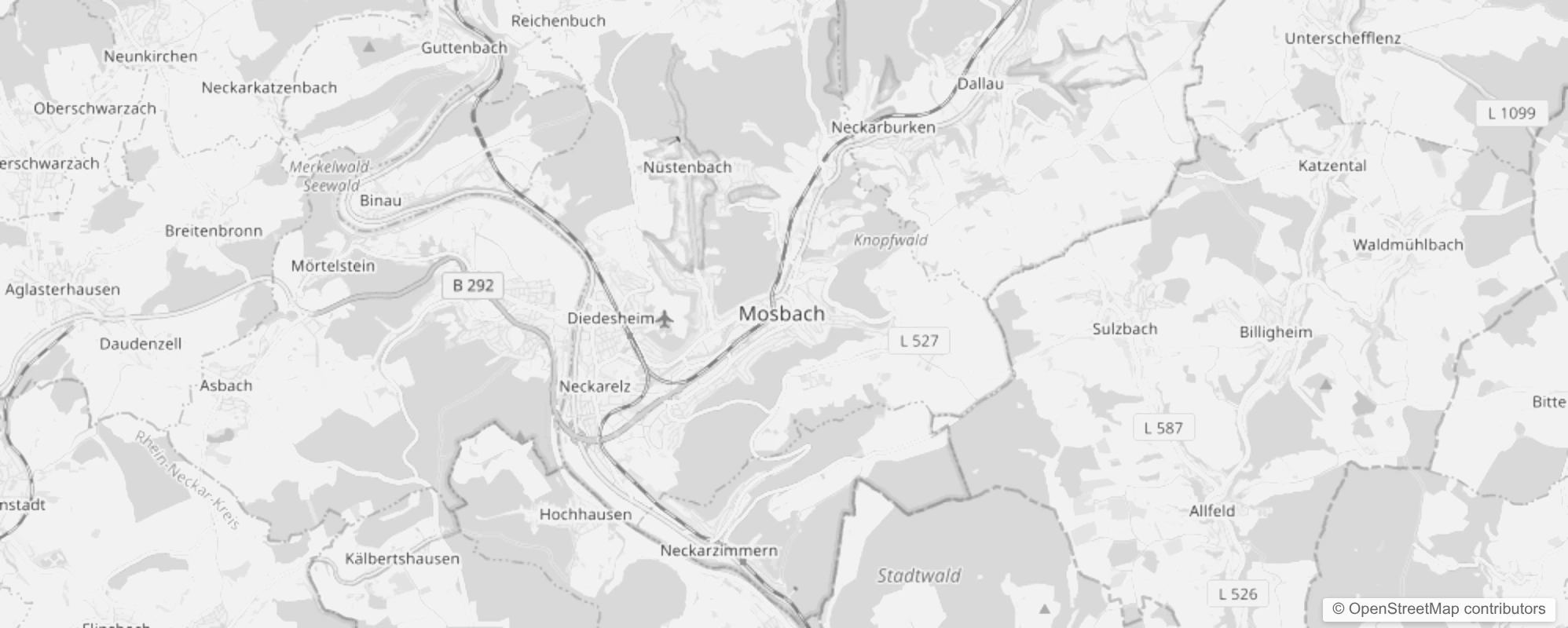 Bild von Stadtteile in Mosbach