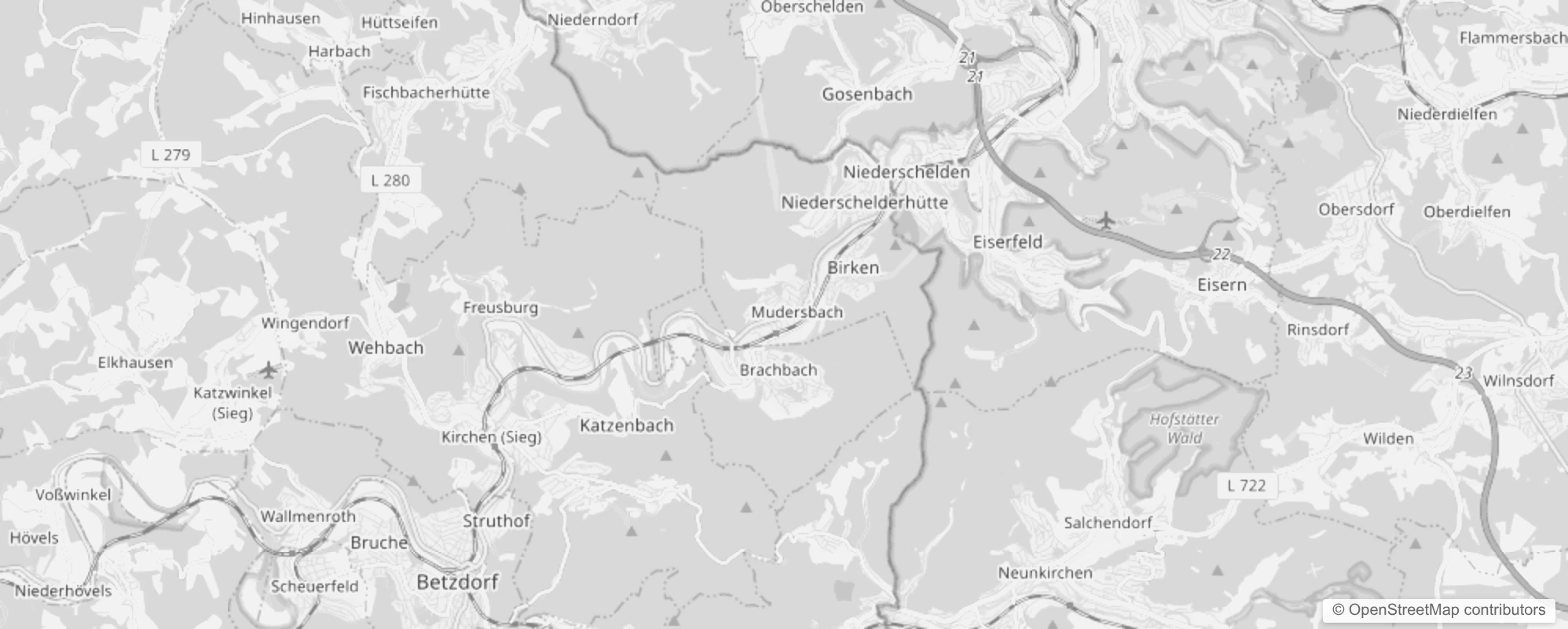 Bild von Stadtteile in Mudersbach