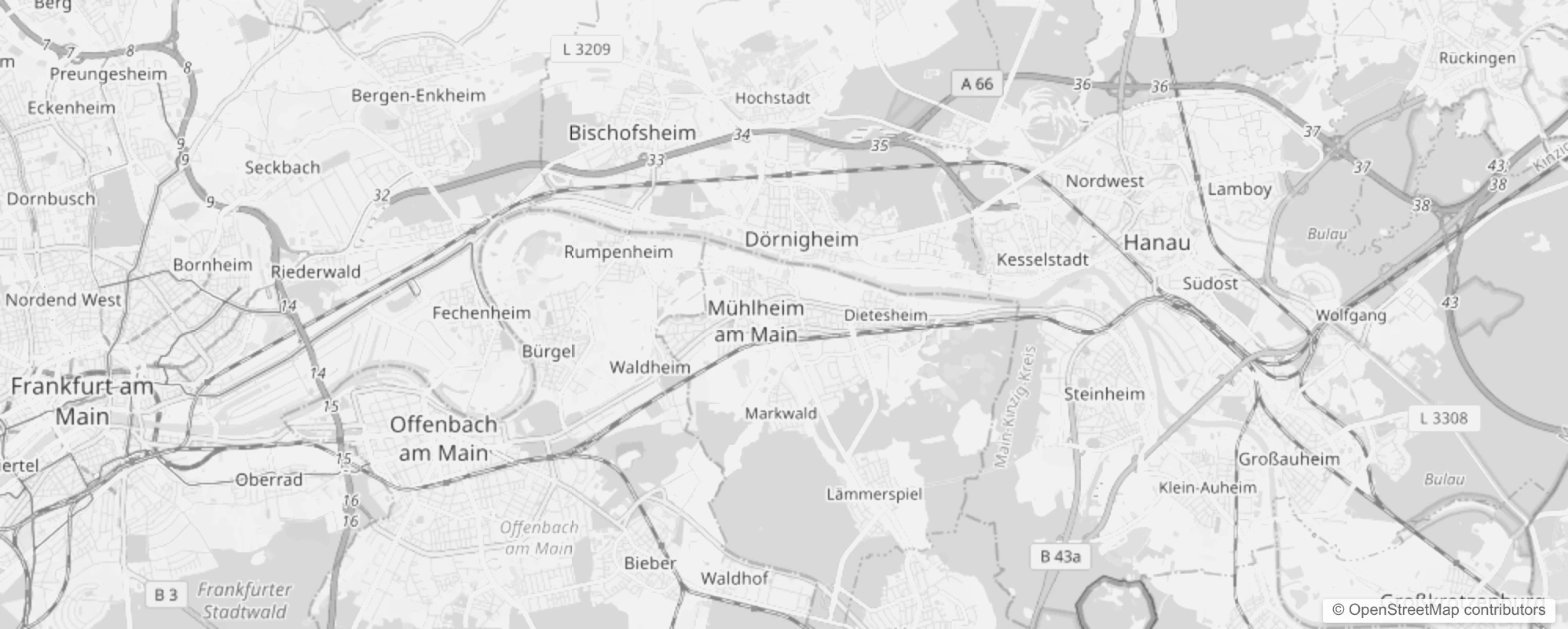 Bild von Stadtteile in Mühlheim am Main
