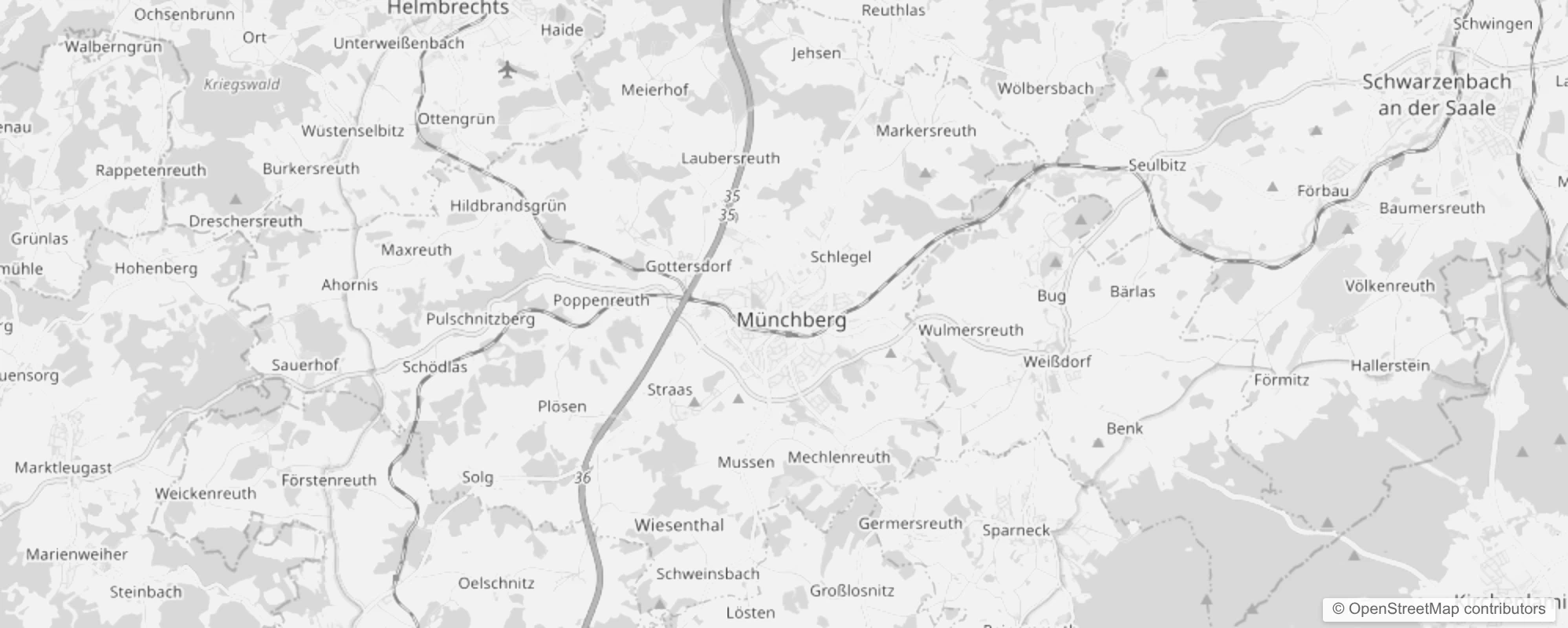 Bild von Stadtteile in Münchberg