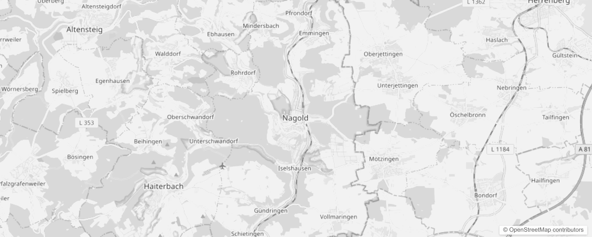 Bild von Stadtteile in Nagold