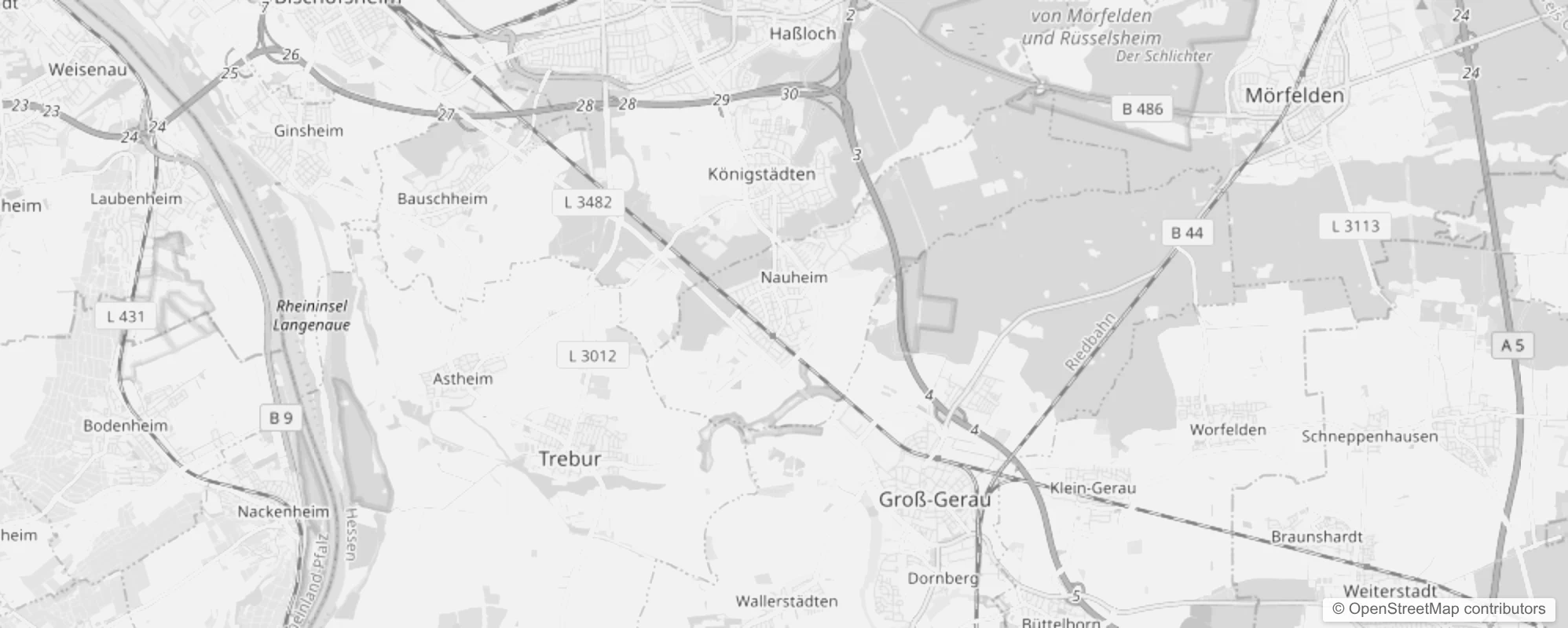 Bild von Stadtteile in Nauheim