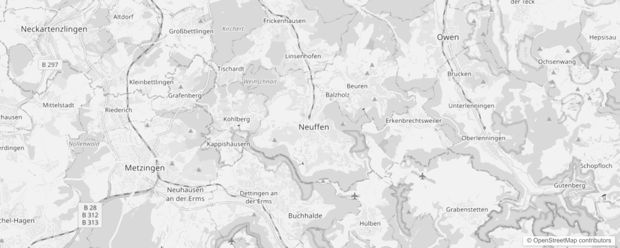 Bild von Stadtteile in Neuffen