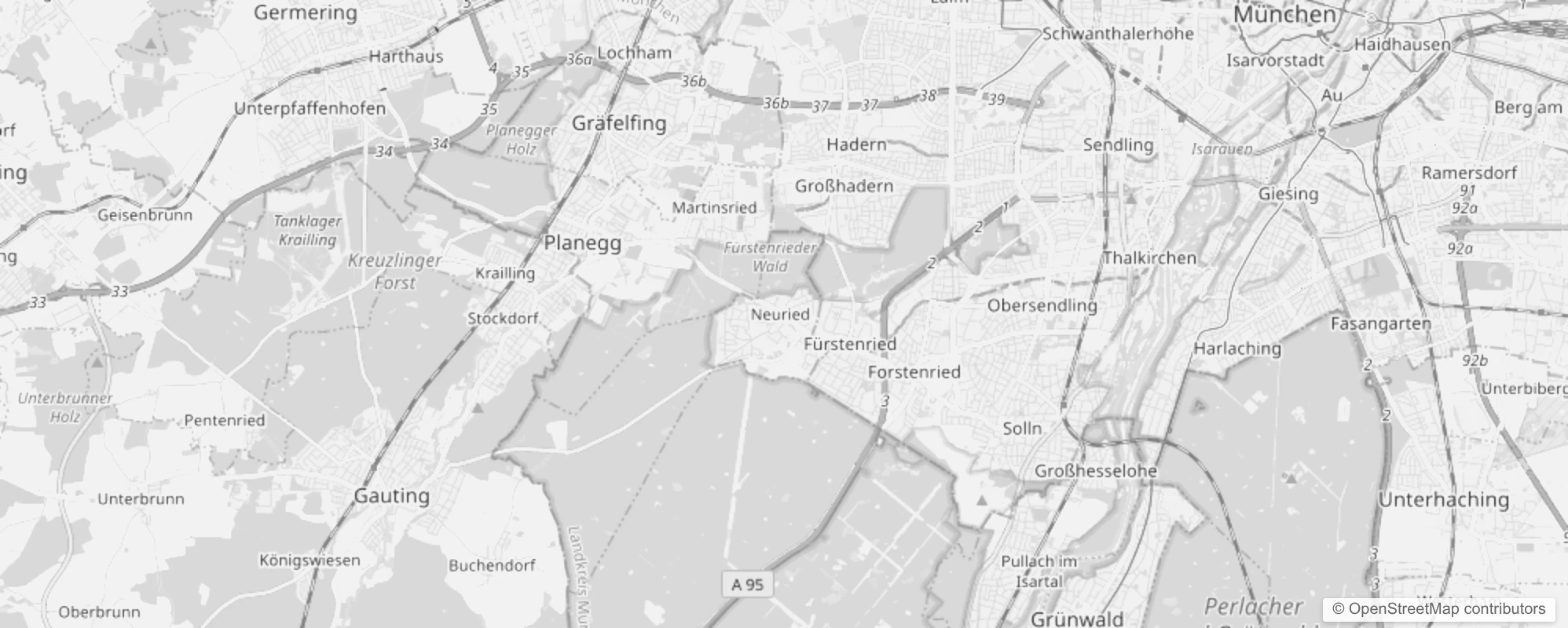 Bild von Stadtteile in Neuried