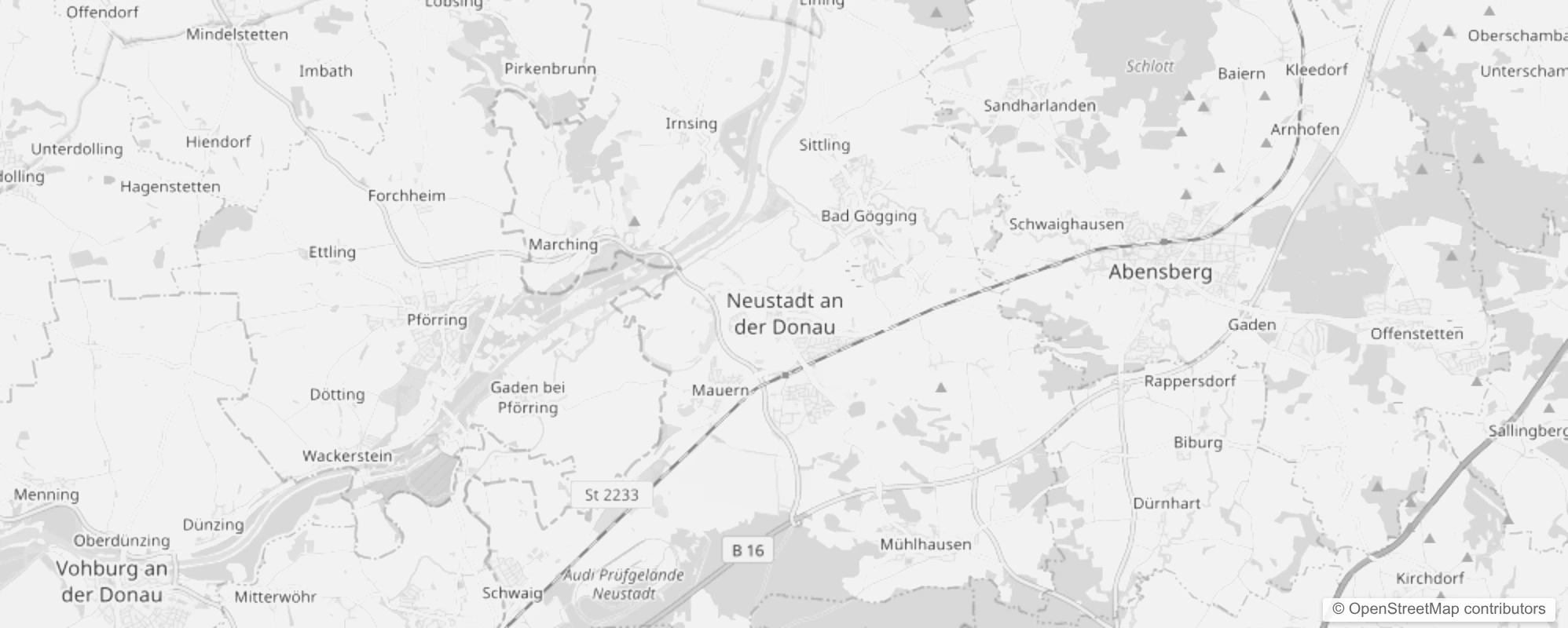 Bild von Stadtteile in Neustadt an der Donau