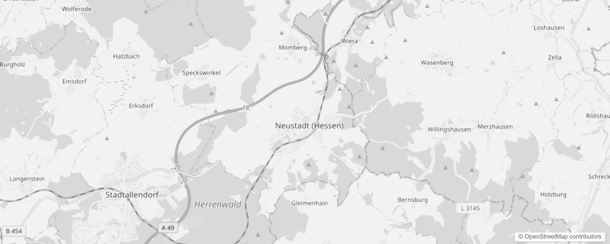 Bild von Stadtteile in Neustadt (Hessen)