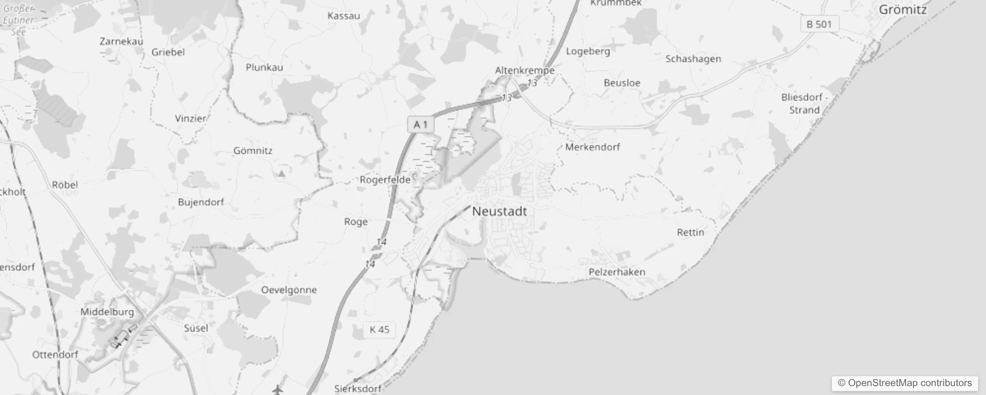 Bild von Stadtteile in Neustadt in Holstein