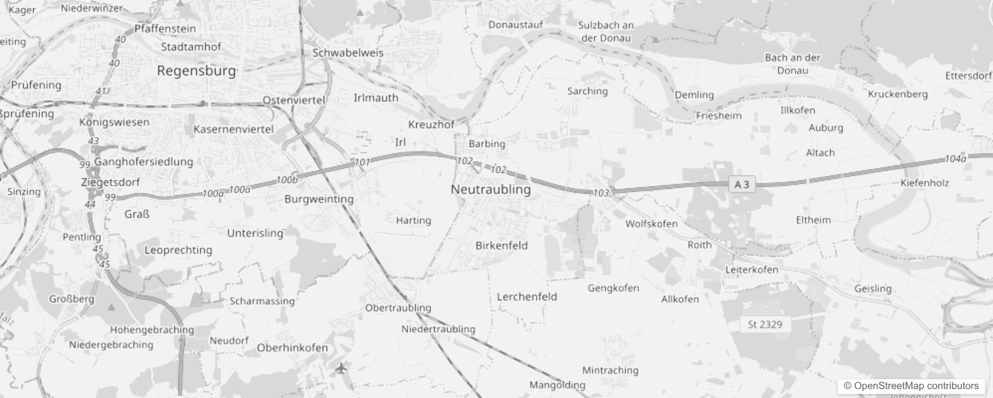 Bild von Stadtteile in Neutraubling