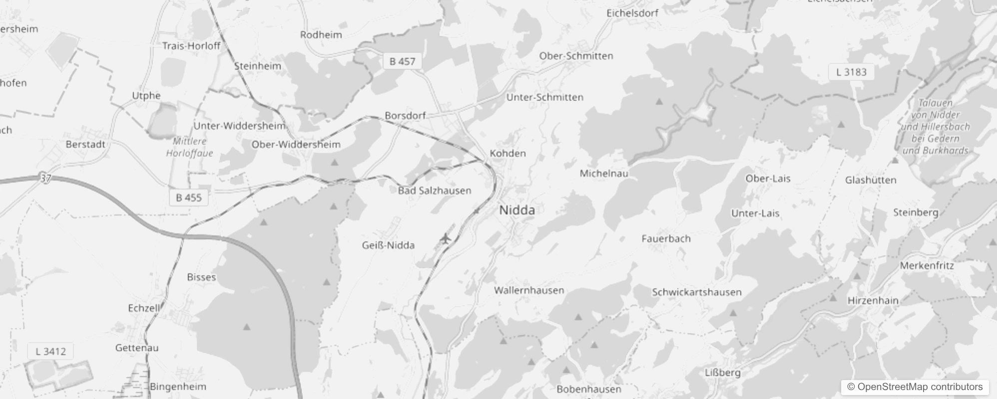 Bild von Stadtteile in Nidda