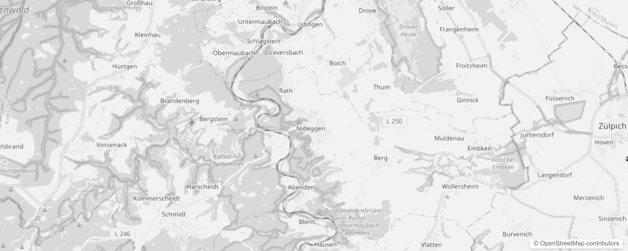 Bild von Stadtteile in Nideggen