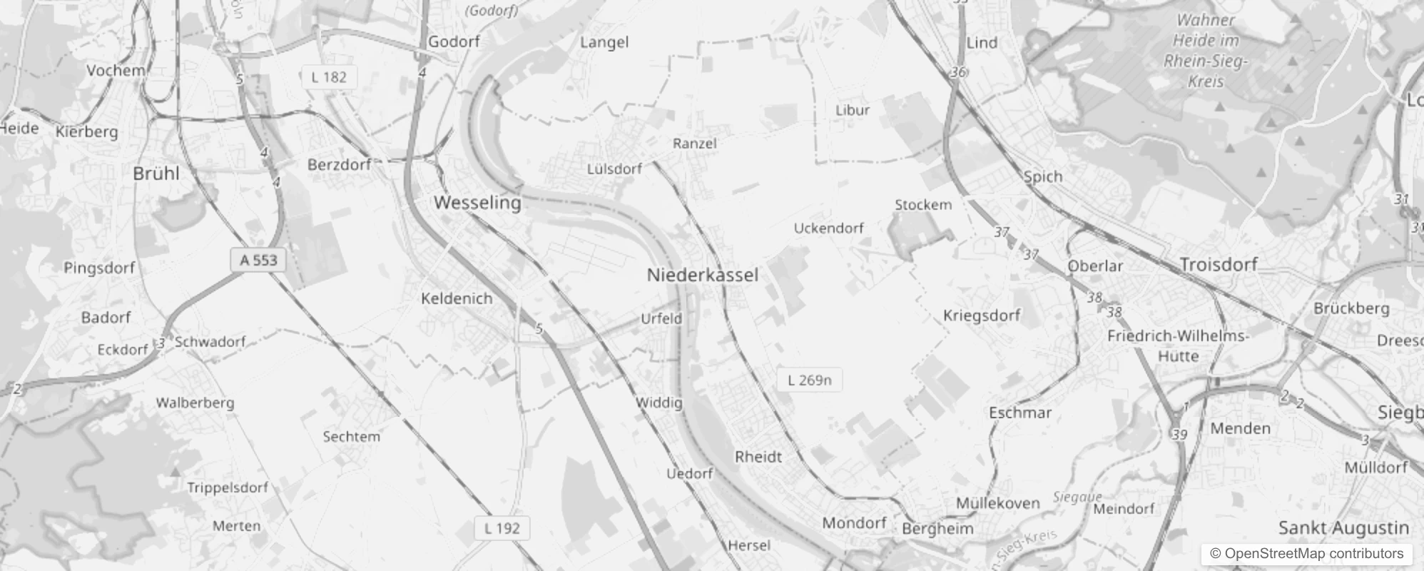 Bild von Stadtteile in Niederkassel