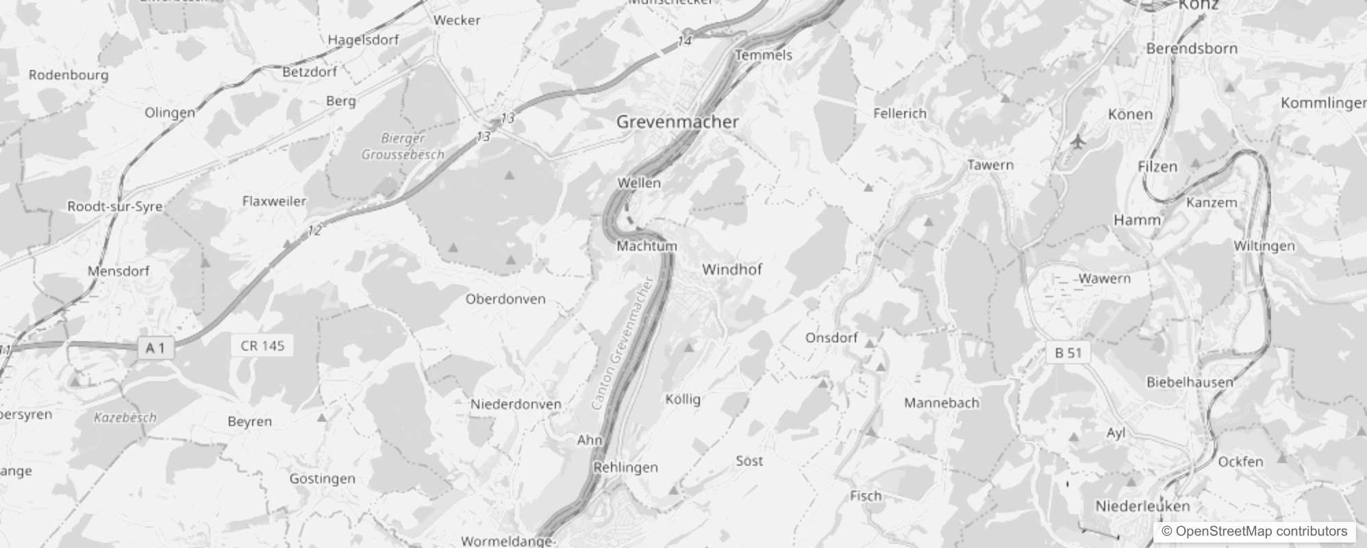 Bild von Stadtteile in Nittel