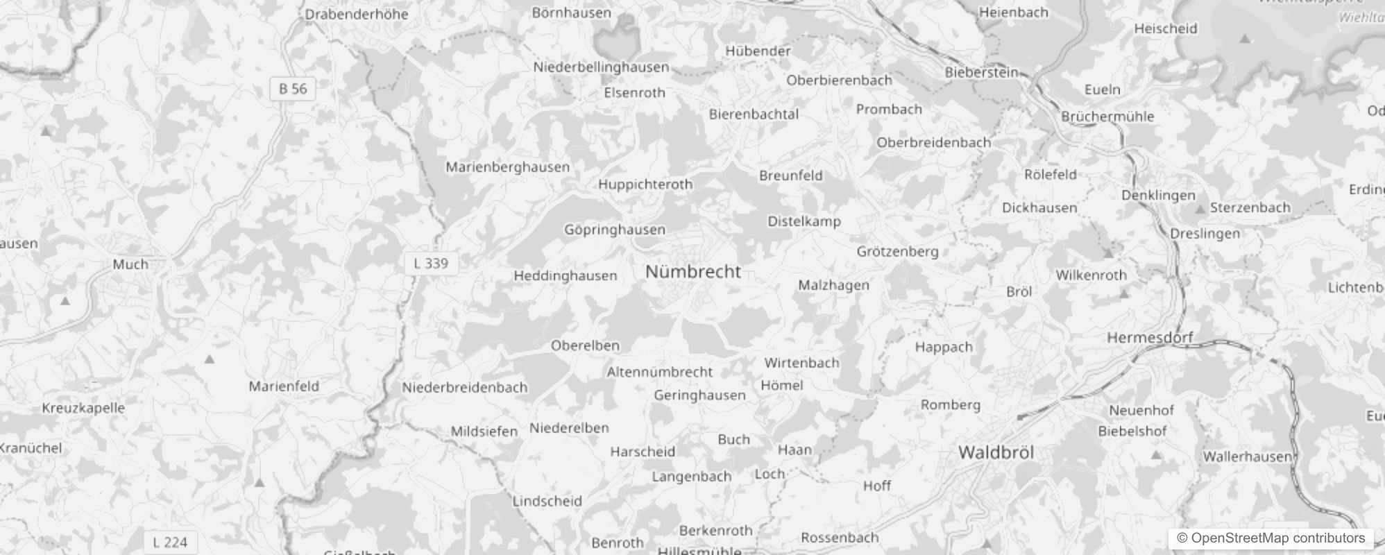 Bild von Stadtteile in Nümbrecht