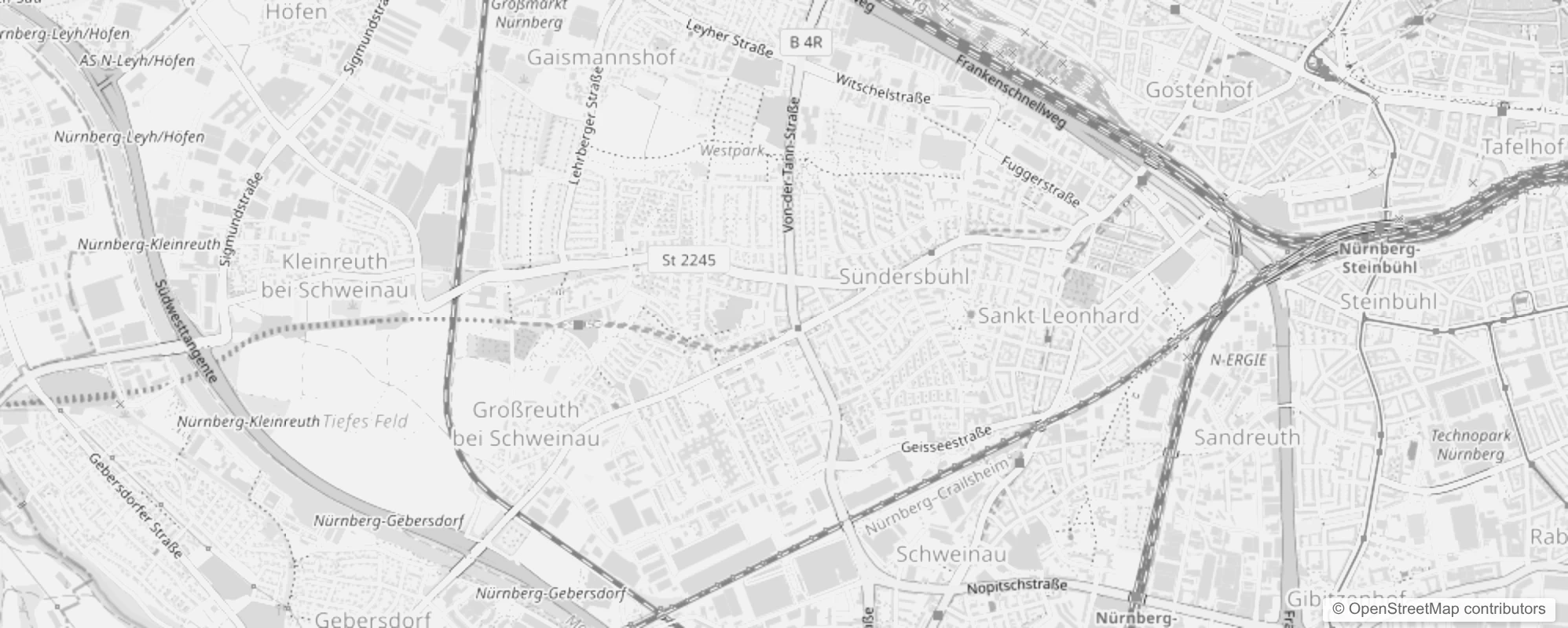 Bild von Nürnberg Großreuth bei Schweinau