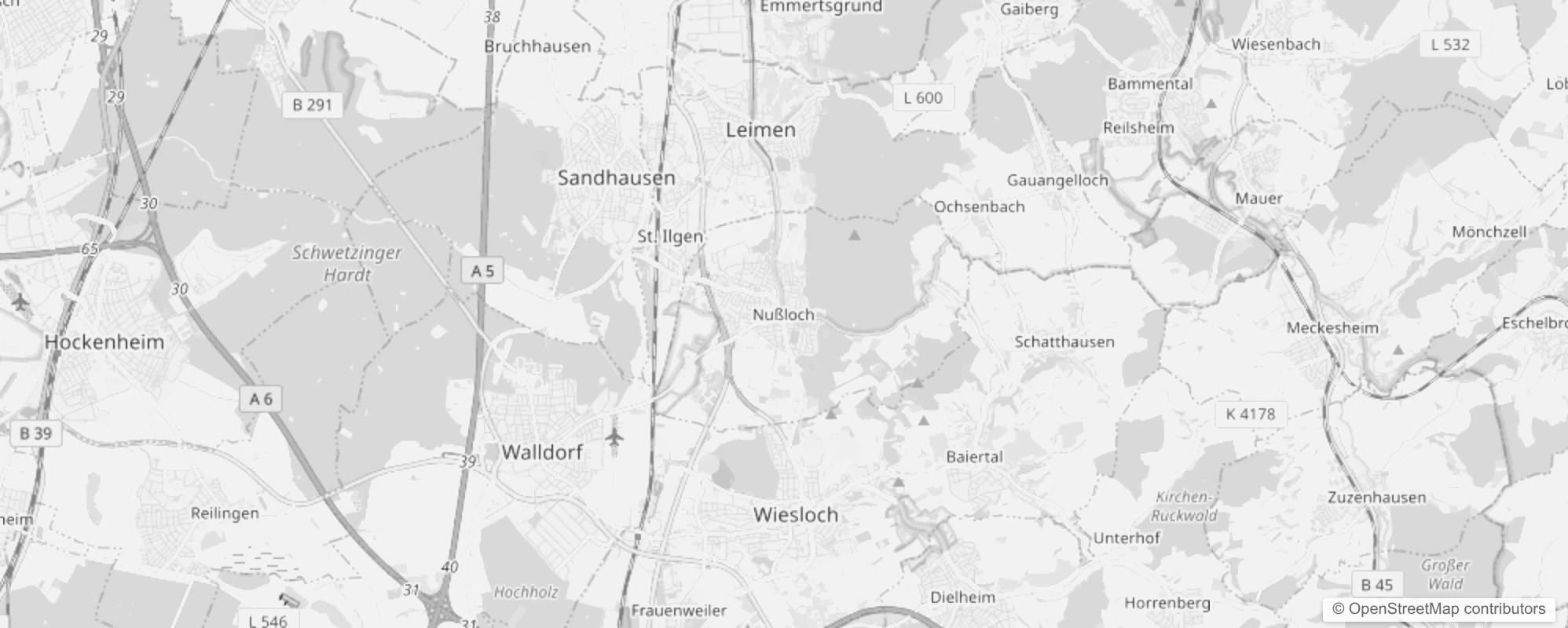 Bild von Stadtteile in Nußloch