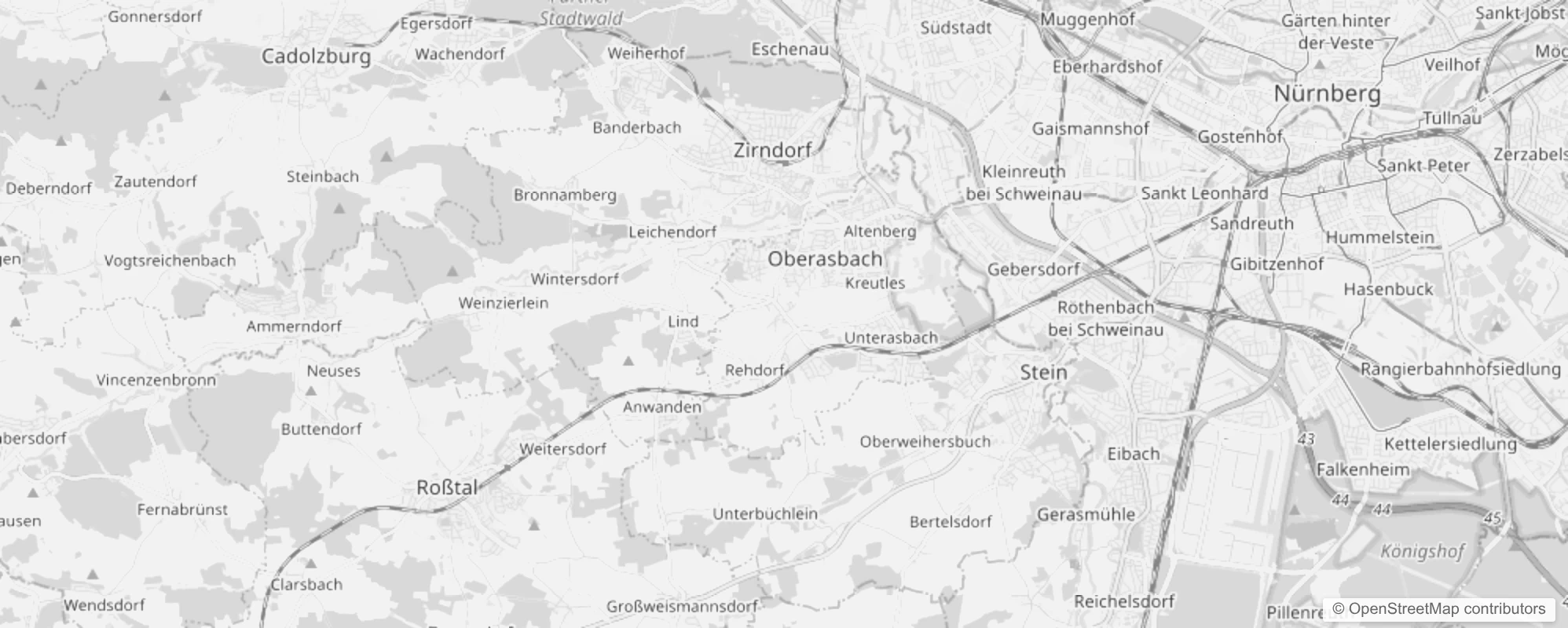 Bild von Stadtteile in Oberasbach