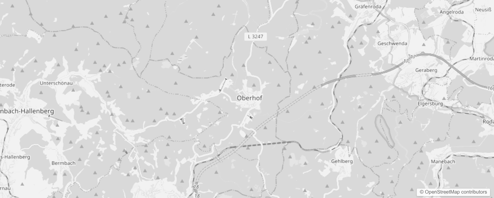 Bild von Stadtteile in Oberhof