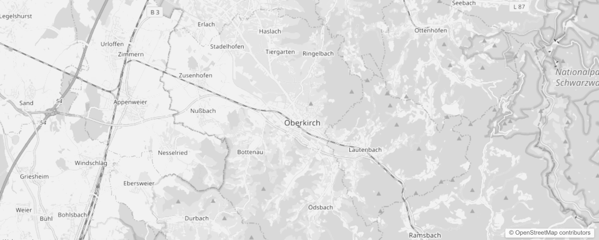 Bild von Stadtteile in Oberkirch