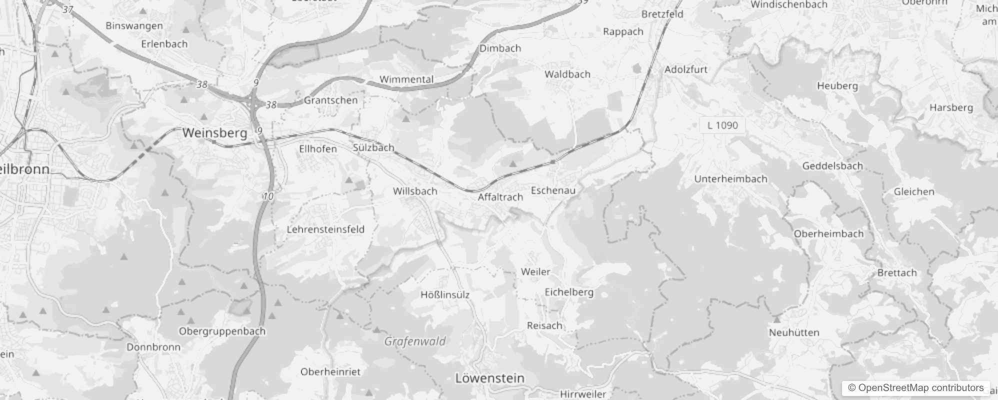 Bild von Stadtteile in Obersulm